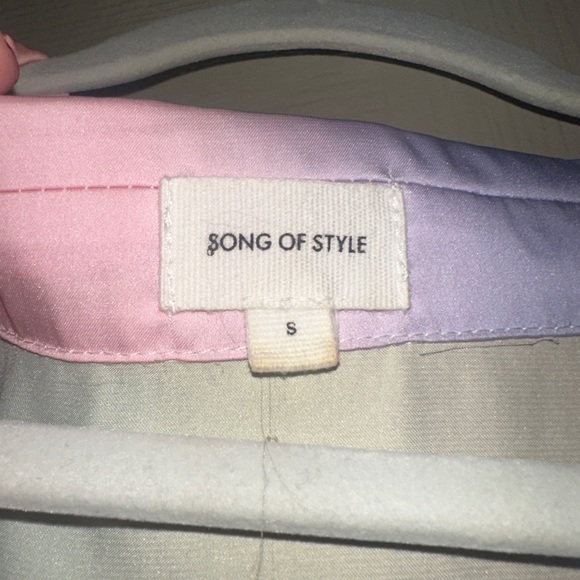 Song of Style Avery pastel ombre collar top - Picture 4 of 4